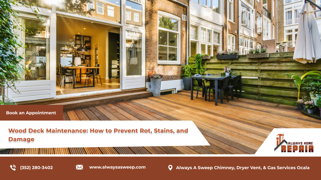 DIY vs Hire a Professional Home Repair 1 Wood Deck Maintenance How to Prevent Rot Stains and Damage2